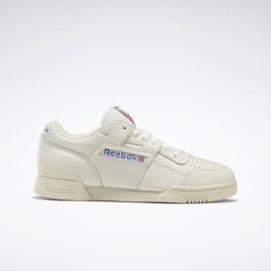 Reebok Workout Plus 1987 TV Turnschuhe Herren - Weiß/Königsblau - DE 415-KMX